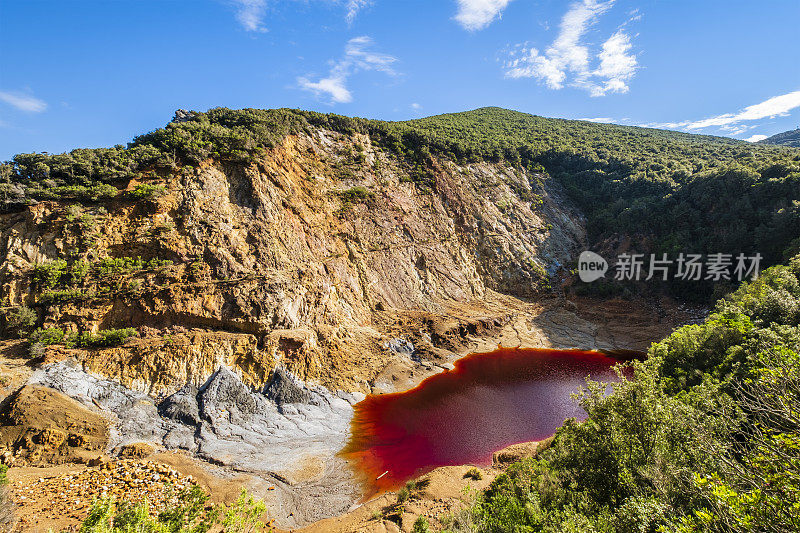 厄尔巴岛，Laghetto delle Conche(意大利托斯卡纳群岛)